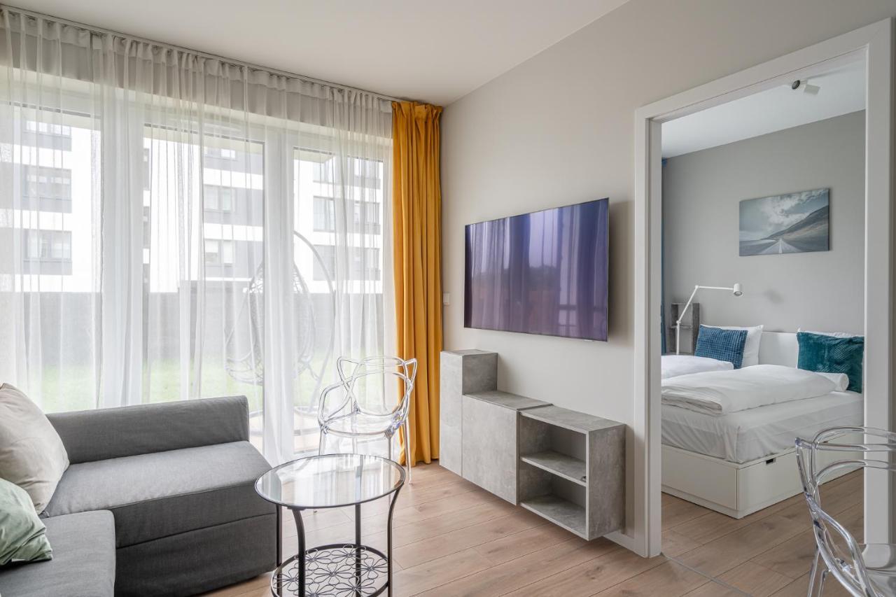 Ferienwohnung Rentplanet - Port Popowice Breslau Exterior foto